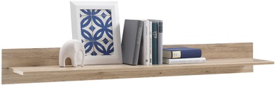 HBZ Wandboard »Romance«, (1 St.), Eiche San Remo hell, Regal schwebend bis 3 kg belastbar