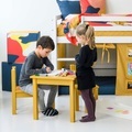 Hoppekids Kindersitzgruppe »MADS Kindersitzgruppe«, (Set, 2 tlg., 1 Tisch, 1 Stuhl), in vielen Farben, mit einem Stuhl