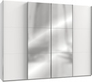 Fresh To Go Schwebetürenschrank »Level«, mit Synchronöffnung