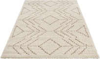 MINT RUGS Hochflor-Teppich »Toboso«, rechteckig, 35 mm Höhe, sehr weicher Flor, Boho Design, Wohnzimmer, Schlafzimmer, Robust, Pflegeleicht, Gekettelt