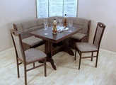 Home affaire Eckbankgruppe »Madrid«, (Set, 4 tlg.), Schenkel wechselbar