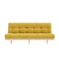 Karup Design Schlafsofa »Lean 200 Schlafsofa, Gästebett, Sofa mit Futonmatratze«, (2 St.), Inkl. Futonmatratze, Liegefläche 130x200 cm, FSC® zertifizierte Kiefer