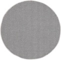 carpetfine Teppich »Boho 106«, rund, 4 mm Höhe, robustes Flachgewebe, Sisal Optik, In- und Outdoor geeignet, Wetterfest und UV-beständig für Balkon, Terrasse, Garten, Aussenbereich,Wohnzimmer, Schlafzimmer