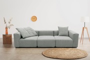 RAUM.ID, RAUM.ID Big-Sofa »Gerrid«, Cord-Bezug, bestehend aus Modulen: 2 Eck- und ein Mittelelement