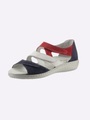 Sandale in marine-weiss von airsoft comfort+