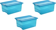 keeeper Aufbewahrungsbox »cornelia«, (Set, 3 St.), mit Deckel, 12 Liter