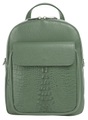 Cluty Cityrucksack, echt Leder, Made in Italy