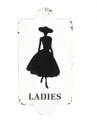 Ambiente Haus Metallschild »Metallbild - Ladies 28x14cm«, (1 St.)