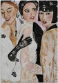 MySpotti Alu-Dibond-Druck »Artfix Girl Squad«, inkl. 3D-Magic Befestigungsset