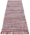carpetfine Läufer »Kelim Chindi«, rechteckig, 6 mm Höhe, Flachgewebe Wendeteppich mit Fransen, Wohnzimmer