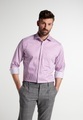 ETERNA LANGARM HEMD MODERN FIT SATINBINDUNG PINK/WEISS GESTREIFT
