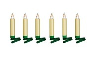 Lumix 75532 Weihnachtsbaum-Beleuchtung Innen/Außen batteriebetrieben 6 LED Warm-Weiß