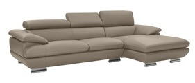 CALIA ITALIA, CALIA ITALIA Ecksofa »Magic«, in 2 Lederqualitäten