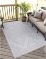 Carpet City Teppich »Santorini«, rechteckig, 5 mm Höhe, 3D-Effekt, für Wohnzimmer, Flur, Küche, Wintergarten, Balkon, Wetterfest & UV-beständig
