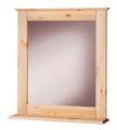 welltime Badspiegel »Venezia Landhaus/Sund«, Breite 58 cm, aus Massivholz