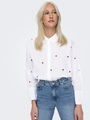 ONLY Hemdbluse »ONLNEW LINA GRACE LS EMB SHIRT NOOS WVN«