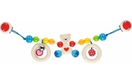 Baby Kinderwagenkette Herzbär Mit Clips Unisex