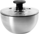 OXO SteeL, OXO SteeL Salatschleuder »OXO«, patentierter Pumpmechanismus, 6 Liter