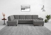 sit&more Wohnlandschaft, wahlweise mit Bettfunktion, Bettkasten, Sitztiefenverstellung