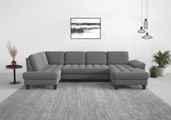sit&more Wohnlandschaft, wahlweise mit Bettfunktion, Bettkasten, Sitztiefenverstellung