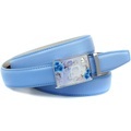 Anthoni Crown 2, 5 cm Stilvoller Gürtel in Hellblau mit Sommerfeeling
