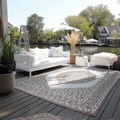ELLE DECORATION Teppich »Meekly, In- und Outdoor«, rechteckig, Flachgewebe, In-& Outdoor, Modern, Wendeteppich, Balkon, Wohnzimmer