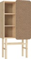 Karup Design Hochkommode »Slide«, (Spar-Set, 2 St.), Aus massiven Kiefernholz und Kork Pinwand