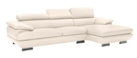 CALIA ITALIA, CALIA ITALIA Ecksofa »Magic«, in 2 Lederqualitäten