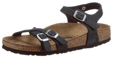Birkenstock Riemchensandale »Kumba«, aus Leder, schmale Schuhweite