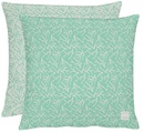 Schubiger, Kissen Jacquard Outdoor Schwarz-Weiss 45x45 cm
