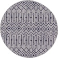 Myflair Möbel & Accessoires Teppich »Outdoor Crosses«, rund, 4 mm Höhe, In- und Outdoor geeignet, ideal im Wohnzimmer & Schlafzimmer