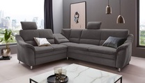 Places of Style Ecksofa »Cardoso«, Federkern, wahlweise mit Bett, Schubkasten, teilweise Relaxfunktion