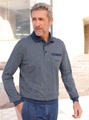 Marco Donati Langarm-Poloshirt 