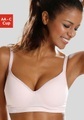 H.I.S Sport-BH, mit Push-up-Kissen, für leichte Belastbarkeit, Basic Dessous