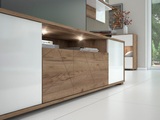 Places of Style TV-Board »Stela«, mit Push-to-open und Soft-Close-Funktion, Hochglanz UV-lackiert