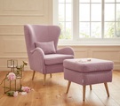 Guido Maria Kretschmer Home&Living Sessel »Sallito«, incl. Hocker, die kleinere Version von 