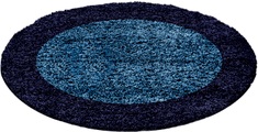 Ayyildiz Teppiche Hochflor-Teppich »Life Shaggy 1503«, rund, Wohnzimmer