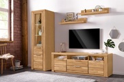 HOME AFFAIRE, Home affaire Wohnwand »ZARA«, (Set, 4 St.), teilmassives Holz