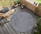 HANSE Home Teppich »Twig«, rund, In und Outdoor, Flachgewebe, wetterfest, pflegeleicht, robust
