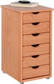 my home Kommode »Gava«, aus massivem schönem Kiefernholz, mit vielen Stauraummöglichkeiten, Breite 39 cm