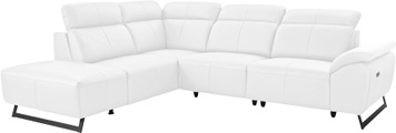 COTTA Ecksofa, inklusive Kopfteilverstellung, wahlweise mit elektrischen Relaxfunktionen