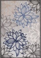 Sanat Teppich »Floral 2«, rechteckig, 6 mm Höhe, In- und Outdoor geeignet, florales Design, Balkon, Terasse