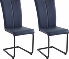 Home affaire Freischwinger »Nils«, (Set), 2 St., Kunstleder, Stuhl belastbar bis 120 Kg
