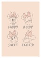 Komar Poster »Minnie Pink Emotions«, (1 St.)
