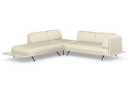 machalke® Ecksofa »benito«, mit bezogenem Sockel