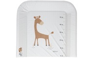 Bebe Jou Wickelauflage 72/77/6,5 cm , 680220 Giraffe , Taupe , Kunststoff , 77x6.5 cm , glänzend , schadstoffgeprüft, abwischbar , 008296018301