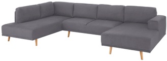 Home affaire Wohnlandschaft »Lasse«, im scandinavischem Stil mit Holzfüssen