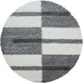 Ayyildiz Teppiche Hochflor-Teppich »Gala Shaggy 2505«, rund, Wohnzimmer