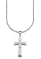 Bruno Banani, Bruno Banani Kette mit Anhänger »Kreuz, B4068N/20/00/55, B4069N/20/00/55«