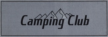 MY HOME, my home Läufer »Camping Club«, rechteckig, mit Schriftzug, ideal für Camper, In- und Outddor geeignet